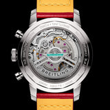 Breitling Top Time B01 Ford Thunderbird White Dial Red Leather Strap Watch for Men - AB01766A1A1X1 Authentic Buy Shop Now
