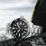 Tag Heuer Aquaracer Black Dial Watch for Men - WAY211A.BA0928 Authentic Buy Shop Now