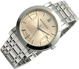 Burberry Heritage Collection Rose Gold Dial Silver Steel Strap Watch for Men - BU1352 Authentic Buy Shop Now