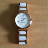 Coach Sport White Dial Two Tone Steel Strap Watch for Women - 14502463 Authentic Buy Shop Now
