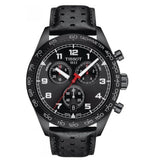 Tissot T Sport PRS 516 Chronograph Black Dial Black Leather Strap Watch for Men - T131.617.36.051.00 Authentic Buy Shop Now