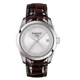 Tissot T Classic Couturier Quartz Silver Dial Watch For Women - T035.210.16.031.03 Authentic Buy Shop Now