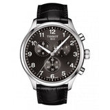Tissot Chrono XL Vintage Quartz Black Dial Black Leather Strap Watch For Men - T116.617.16.062.00 Authentic Buy Shop Now