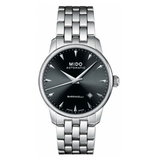 Mido Baroncelli Ii Automatic Black Dial Silver Steel Strap Watch For Men - M8600.4.18.1 Authentic Buy Shop Now