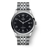 Tudor 1926 Automatic Black Dial Silver Steel Strap Watch for Men - M91650-0002 Authentic Buy Shop Now
