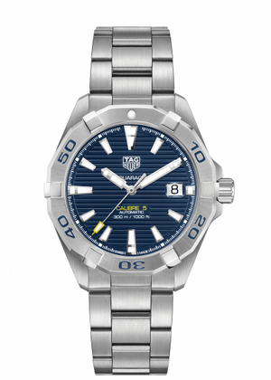 Tag Heuer Aquaracer Automatic Blue Dial Silver Steel Strap Watch for Men - WBD2112.BA0928 Authentic Buy Shop Now