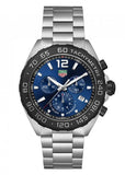 Tag Heuer Formula 1 Chronograph Blue Dial Silver Steel Strap Watch for Men - CAZ101AV.BA0842 Authentic Buy Shop Now