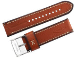 Fossil Nate Chronograph Navy Blue Dial Brown Leather Strap Watch for Men - JR1504 Authentic Buy Shop Now