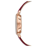 Swarovski Passage Chrono Red Dial Red Leather Strap Watch for Women - 5580345 Authentic Buy Shop Now