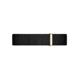 Daniel Wellington Classic Petite Cornwall Black Dial Black NATO Strap Watch For Women - DW00100215 Authentic Buy Shop Now