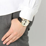 Fossil Grant Chronograph White Dial Black Leather Strap Watch for Men - FS5272 Authentic Buy Shop Now