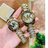 Michael Kors Bradshaw Gold Dial Gold Steel Strap Watch for Women - MK6487 Authentic Buy Shop Now