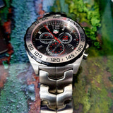 Tag Heuer Formula 1 Special Edition Chronograph Grey Dial Silver Steel Strap Watch for Men - CAZ1012.BA0883 Authentic Buy Shop Now