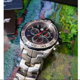Tag Heuer Formula 1 Special Edition Chronograph Grey Dial Silver Steel Strap Watch for Men - CAZ1012.BA0883 Authentic Buy Shop Now