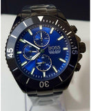 Hugo Boss Ocean Edition Navy Blue Dial Black Steel Strap Watch for Men - 1513743 Authentic Buy Shop Now