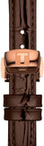 Tissot Bellissima Automatic Silver Dial Brown Leather Strap Watch For Women - T126.207.36.013.00 Authentic Buy Shop Now