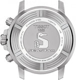 Tissot Seastar 1000 Chronograph Red Dial Silver Steel Strap Watch For Men - T120.417.11.421.00 Authentic Buy Shop Now