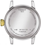 Tissot Classic Dream Lady Gold Dial Two Tone Steel Strap Watch For Women - T129.210.22.263.00 Authentic Buy Shop Now