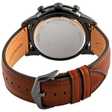 Fossil Townsman Chronograph Gray Dial Brown Leather Strap Watch for Men - FS5522 Authentic Buy Shop Now