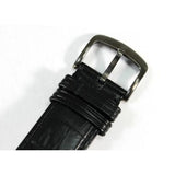 Emporio Armani Franco Black Dial Black Leather Strap Watch For Men - AR0368 Authentic Buy Shop Now