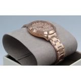 Michael Kors Slim Runway Rose Gold Dial Rose Gold Steel Strap Watch for Women - MK4658 Authentic Buy Shop Now