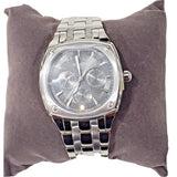 Bulova Classic Collection Multifunction Grey Dial Silver Steel Strap Watch for Men - 96C148 Authentic Buy Shop Now