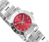 Marc Jacobs Amy Red Dial Silver Steel Strap Watch for Women - MBM3335 Authentic Buy Shop Now