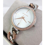 Michael Kors Catelyn Quartz Silver Dial Two Tone Steel Strap Watch For Women - MK4634 Authentic Buy Shop Now