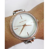 Michael Kors Catelyn Quartz Silver Dial Two Tone Steel Strap Watch For Women - MK4634 Authentic Buy Shop Now