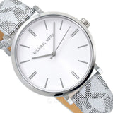 Michael Kors Addyson Quartz White Dial Gray Leather Strap Watch for Women - MK2951 Authentic Buy Shop Now