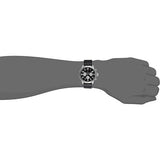 Tommy Hilfiger Sport Chronograph Black Dial Black Leather Strap Watch for Men - 1791050 Authentic Buy Shop Now
