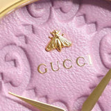 Gucci G Timeless Quartz Lilac Dial Lilac Leather Strap Watch For Women - YA1264098 Authentic Buy Shop Now