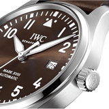 IWC Pilot's Watch Mark XVII Edition "Antoine De Saint Exupery" Brown Dial Brown Leather Strap Watch for Men - IW327003 Authentic Buy Shop Now