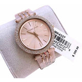 Michael Kors Darci Rose Gold Dial Two Tone Steel Strap Watch for Women - MK4327 Authentic Buy Shop Now