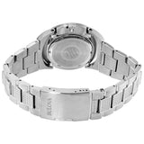Bulova Crystal Collection Brown Dial Silver Steel Strap Watch for Men - 96B221 Authentic Buy Shop Now