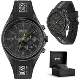 Hugo Boss Distinct Black Dial Black Silicone Strap Watch for Men - 1513859 Authentic Buy Shop Now
