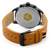 Tommy Hilfiger James Quartz Black Dial Brown Leather Strap Watch For Men - 1791486 Authentic Buy Shop Now