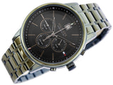 Tommy Hilfiger Quartz Black Dial Black Steel Strap Watch for Men - 1791634 Authentic Buy Shop Now