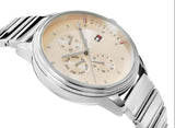 Tommy Hilfiger Blake Pink Dial Silver Steel Strap Watch for Women - 1781904 Authentic Buy Shop Now