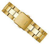Guess Axle Multifunction Black Dial Gold Steel Strap Watch For Men - GW0488G2 Authentic Buy Shop Now