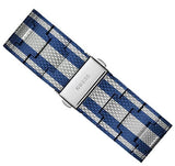 Guess Richmond Blue Dial Two Tone Mesh Bracelet Watch for Men - W1179G1 Authentic Buy Shop Now