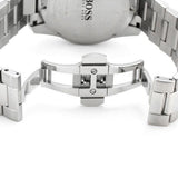 Hugo Boss Vela Chronograph Diver Blue Dial Silver Steel Strap Watch for Men - 1513775 Authentic Buy Shop Now