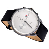 Tommy Hilfiger Lexor Silver Dial Black Leather Strap Watch For Men - 1791489 Authentic Buy Shop Now
