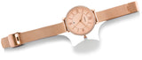 Fossil Jacqueline Quartz Rose Gold Dial Rose Gold Mesh Strap Watch for Women - ES4628 Authentic Buy Shop Now