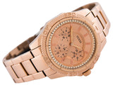 Guess Phantom Mini Rose Gold Dial Rose Gold Steel Strap Watch for Women - W0235L3 Authentic Buy Shop Now