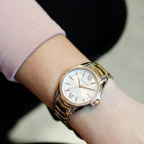 Michael Kors Whitney Quartz White Dial Two Tone Steel Strap Watch For Women - MK6686 Authentic Buy Shop Now