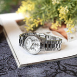 Michael Kors Runway Chronograph Silver Dial Silver Steel Strap Watch For Women - MK7325 Authentic Buy Shop Now