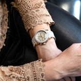 Michael Kors Runway Chronograph Grey Dial Grey Silicone Strap Watch For Women - MK7386 Authentic Buy Shop Now
