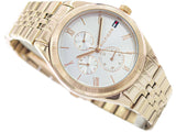 Tommy Hilfiger Monica Quartz White Dial Gold Steel Strap Watch For Women - 1782593 Authentic Buy Shop Now