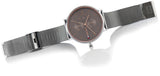 Tommy Hilfiger Jenna Multifunction Grey Dial Grey Mesh Bracelet Watch For Women - 1781945 Authentic Buy Shop Now